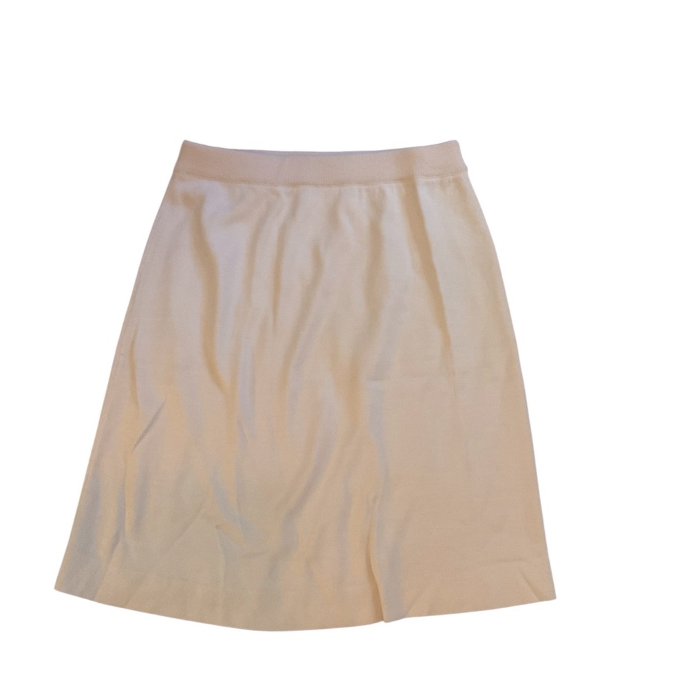 Vintage Kerri & Kelsey pale pink knit  A-Line Skirt for Work